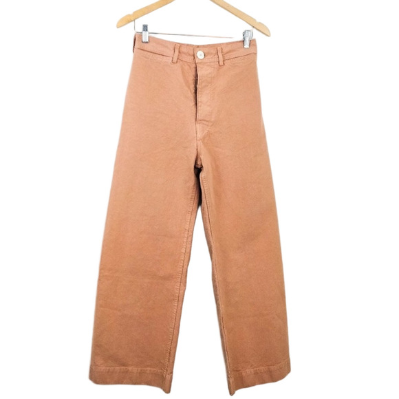 Jesse Kamm Sailor Pants in SK 6 / peach Size 2 OR 4 - Picture 3 of 13